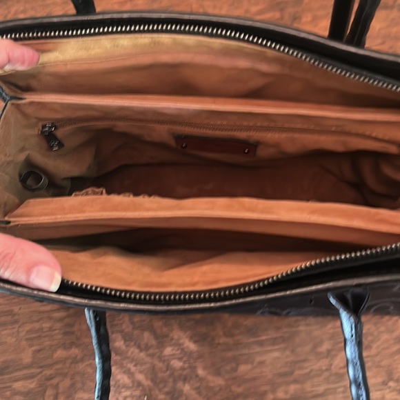 Patricia Nash Paris Laser Cut Large Satchel - Picture 10 of 16